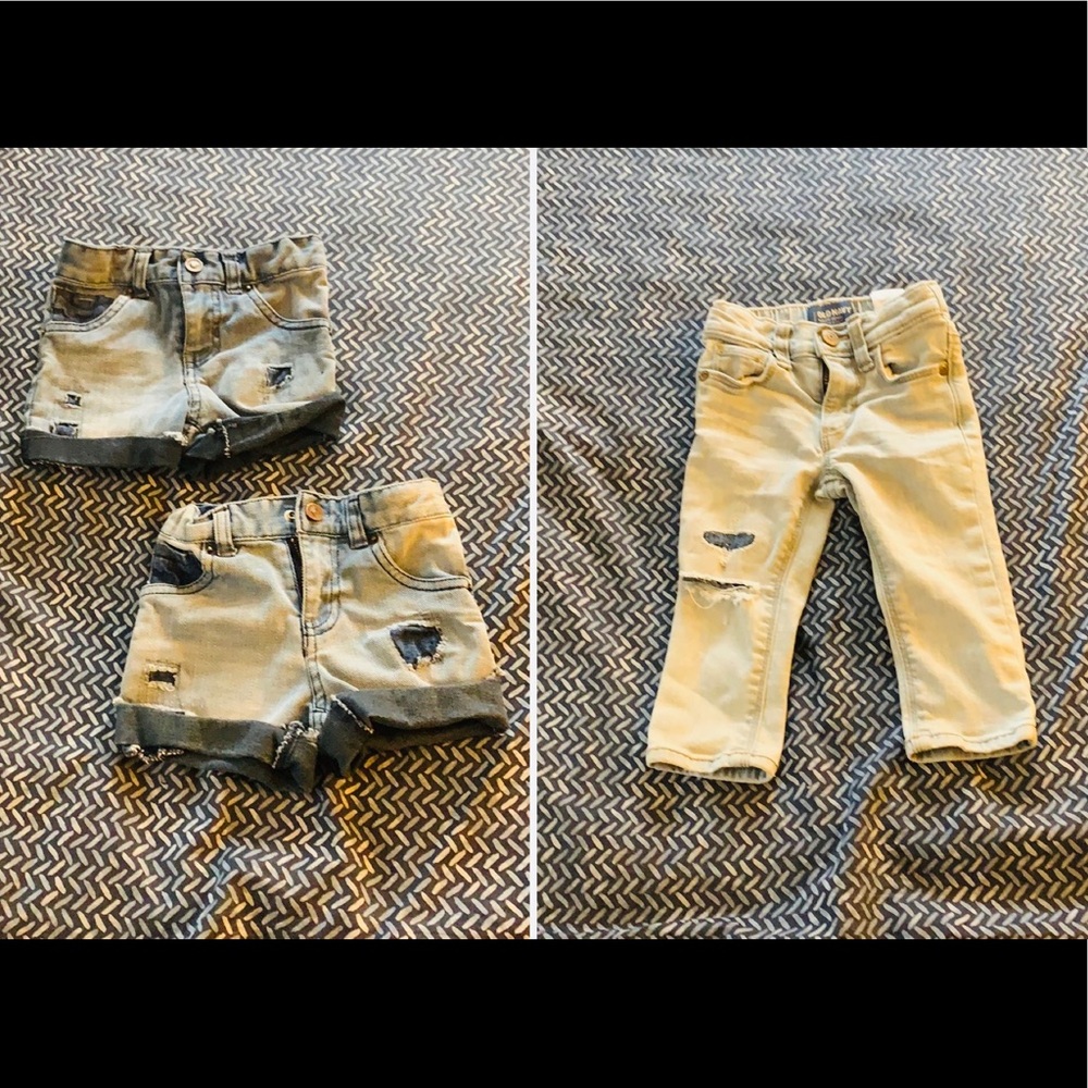 Children’s Place Shorts and Old Navy Pants Toddler